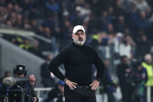 Atalanta BC v SK Slavia Praha - UEFA Champions League 2025 26 League Phase MD3 Jindrich Trpisovsky, head coach of SK Slavia Praha, is present during the UEFA Champions League football match between Atalanta BC and SK Slavia Praha in Bergamo, Italy, on October 22, 2025, at Stadio New Balance Arena. Bergamo Italy  Copyright: xEmanuelexComincinix originalFilename:comincini-atalanta251022_npQCQ.jpg