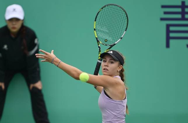 2025 ITF World Tennis Tour Junior Finals Chengdu , China Hannah Klugmann GBR vs Jana Kovackova CZE