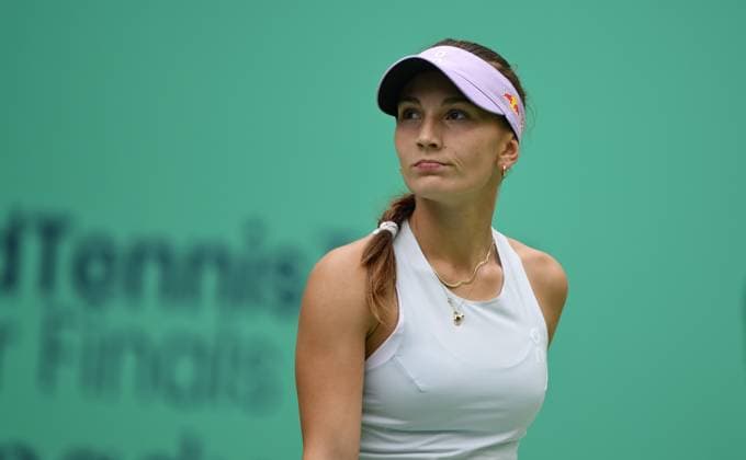 2025 ITF World Tennis Tour Junior Finals Chengdu , China Kristina Penickova USA vs Julia Stusek GER