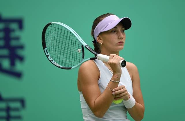 2025 ITF World Tennis Tour Junior Finals Chengdu , China Kristina Penickova USA vs Julia Stusek GER
