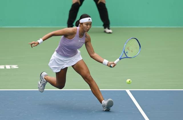 2025 ITF World Tennis Tour Junior Finals Chengdu , China Mia Pohankova SVK vs Ruien Zhang CHN