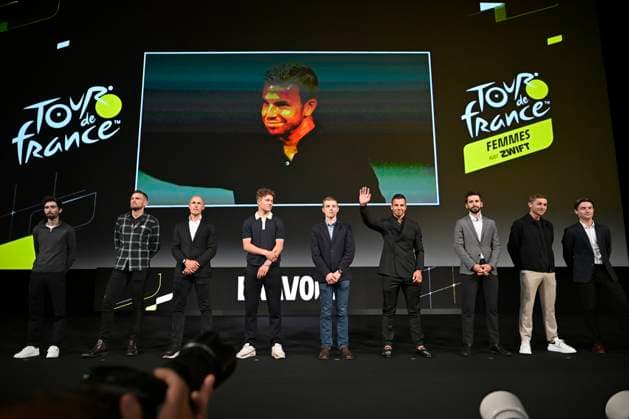 Presentation Tour de France 2026 PARIS, FRANCE - OCTOBER 23 : Groenewegen Dylan (NED) of Team Jayco AlUla picured during the presentation of the 2026 Tour de France for Men and Women at Palais des Congres de Paris on October 23, 2025 in Paris, France, 23 10 2025 Paris France  Copyright: xJanxDexMeuleneirx