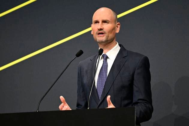 Presentation Tour de France 2026 PARIS, FRANCE - OCTOBER 23 : Amaury Jean-Etienne (FRA) President of ASO picured during the presentation of the 2026 Tour de France for Men and Women at Palais des Congres de Paris on October 23, 2025 in Paris, France, 23 10 2025 Paris France  Copyright: xJanxDexMeuleneirx