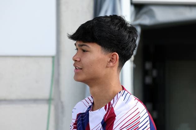 02 04 25 U19 VfB Stuttgart U19 FC Barcelona Germany, Stuttgart, 02 04 2025, Football, UEFA Youth League, U19 VfB Stuttgart U19 FC Barcelona Dro Pedro Fernandez Sarmiento FC Barcelona