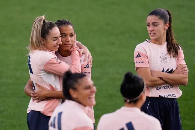 Football, Women, National Team Spain Training
