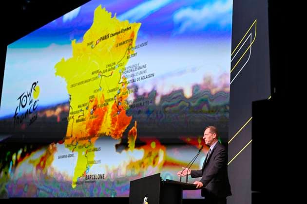 Cycling, presentation of the route of the Tour de France 2026