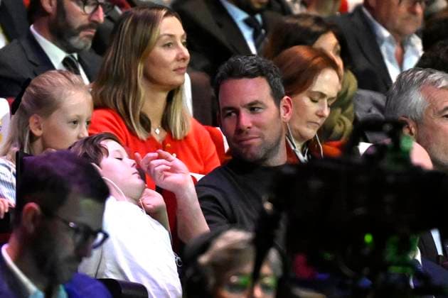 Presentation Tour de France 2026 PARIS, FRANCE - OCTOBER 23 : Mark Cavendish picured during the presentation of the 2026 Tour de France for Men and Women at Palais des Congres de Paris on October 23, 2025 in Paris, France, 23 10 2025 Paris France  Copyright: xJanxDexMeuleneirx