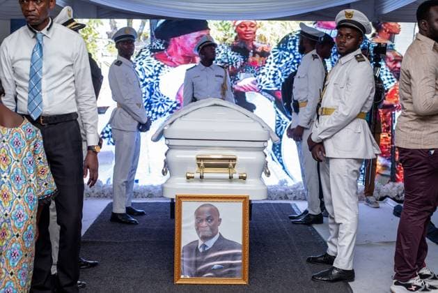 Football, funeral service for Roger Lukaku Father of Romelu and Jordan Lukaku