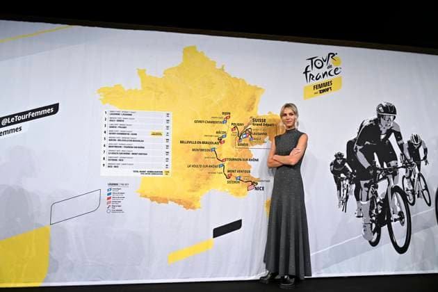 Presentation Tour de France 2026 PARIS, FRANCE - OCTOBER 23 : Rousse Marion (FRA) director of Tour de France Femmes pictured during the presentation of the 2026 Tour de France for Men and Women at Palais des Congres de Paris on October 23, 2025 in Paris, France, 23 10 2025 Paris France  Copyright: xJanxDexMeuleneirx