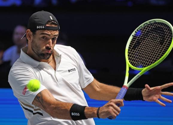 Tennis, ERSTE BANK OPEN 2025 Matteo Berrettini (ITA), Vienna, Austria, October 23, 2025. Photo Felice Calabro  Copyright: xFelicexCalabro x xipa-agency.netx xFELICExCALABRO x IPA_Agency_IPA66970905
