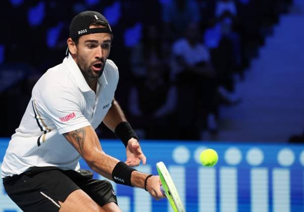 Tennis, ERSTE BANK OPEN 2025 Matteo Berrettini (ITA), Vienna, Austria, October 23, 2025. Photo Felice Calabro  Copyright: xFelicexCalabro x xipa-agency.netx xFELICExCALABRO x IPA_Agency_IPA66970909