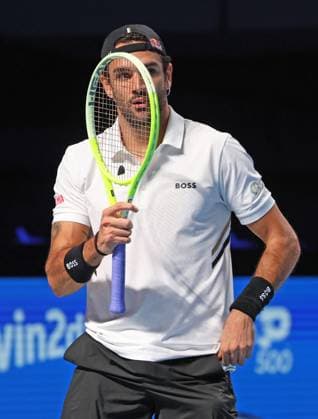 Tennis, ERSTE BANK OPEN 2025 Matteo Berrettini (ITA), Vienna, Austria, October 23, 2025. Photo Felice Calabro  Copyright: xFelicexCalabro x xipa-agency.netx xFELICExCALABRO x IPA_Agency_IPA66970910