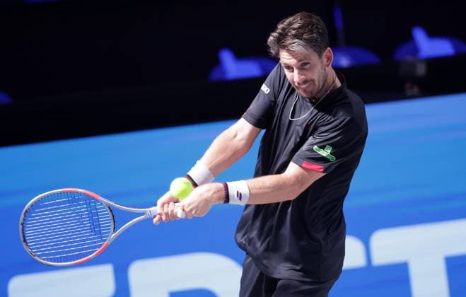 TENNIS - ATP, Tennis Herren Erste Bank Open VIENNA,AUSTRIA,23.OCT.25 - TENNIS - ATP World Tour, Erste Bank Open. Image shows Cameron Norrie (GBR).  GEPAxpictures xWalterxLuger
