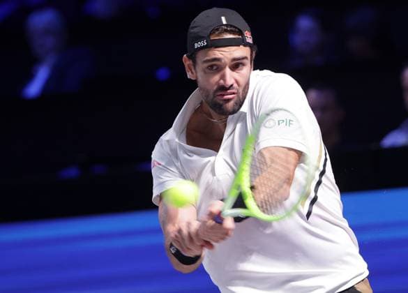 TENNIS - ATP, Tennis Herren Erste Bank Open VIENNA,AUSTRIA,23.OCT.25 - TENNIS - ATP World Tour, Erste Bank Open. Image shows Matteo Berrettini (ITA).  GEPAxpictures xWalterxLuger