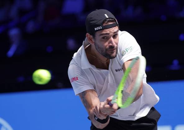 TENNIS - ATP, Tennis Herren Erste Bank Open VIENNA,AUSTRIA,23.OCT.25 - TENNIS - ATP World Tour, Erste Bank Open. Image shows Matteo Berrettini (ITA).  GEPAxpictures xWalterxLuger