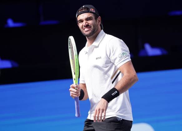TENNIS - ATP, Tennis Herren Erste Bank Open VIENNA,AUSTRIA,23.OCT.25 - TENNIS - ATP World Tour, Erste Bank Open. Image shows Matteo Berrettini (ITA).  GEPAxpictures xWalterxLuger