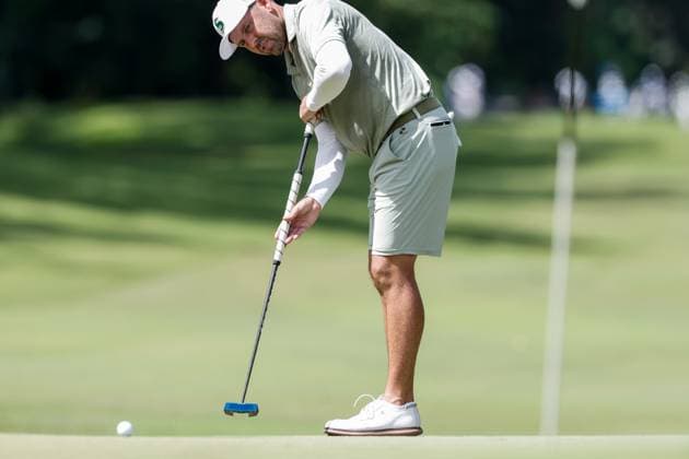 International Series golf in the Philippines Charl Schwartzel of South Africa competes during the International Series Philippines in Sta. Elena Golf & Country Club, Laguna, south of Manila, Philippines on October 23, 2025. The tournament will run from October 23 to 26, 2025. LAGUNA PHILIPPINES  Copyright: xMatrixxImages MarkxCristinox