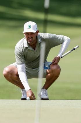 International Series golf in the Philippines Charl Schwartzel of South Africa competes during the International Series Philippines in Sta. Elena Golf & Country Club, Laguna, south of Manila, Philippines on October 23, 2025. The tournament will run from October 23 to 26, 2025. LAGUNA PHILIPPINES  Copyright: xMatrixxImages MarkxCristinox
