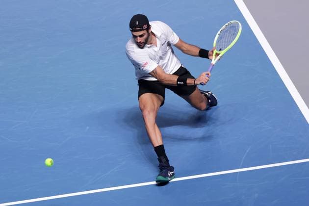 TENNIS - ATP, Tennis Herren Erste Bank Open VIENNA,AUSTRIA,23.OCT.25 - TENNIS - ATP World Tour, Erste Bank Open. Image shows Matteo Berrettini (ITA).  GEPAxpictures xWalterxLuger