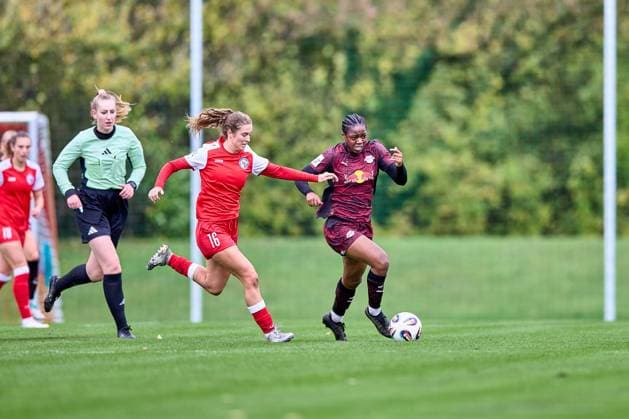 Football, Women, Test match, RB Leipzig - Turbine Potsdam