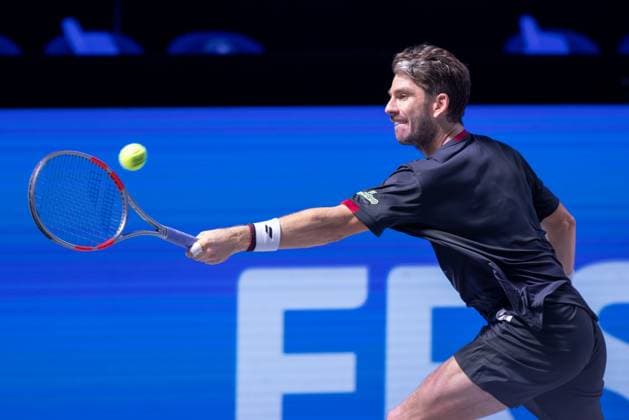 Cameron Norrie GBR Tennis ERSTE BANK OPEN 2025 ATP 500 Stadthalle Vienna Austria 23 October 2025 Copyright: xJuergenxHasenkopfx