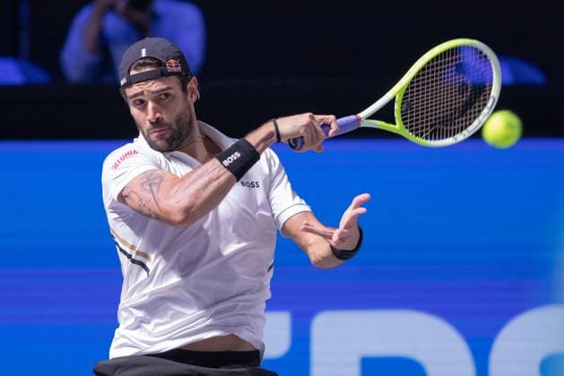Matteo Berrettini ITA Tennis ERSTE BANK OPEN 2025 ATP 500 Stadthalle Vienna Austria 23 October 2025 Copyright: xJuergenxHasenkopfx