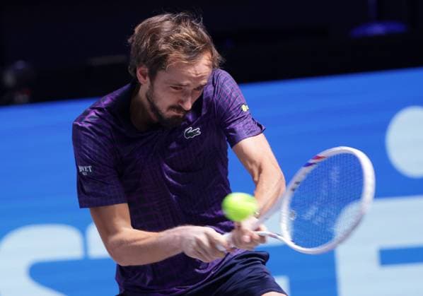 TENNIS - ATP, Tennis Herren Erste Bank Open VIENNA,AUSTRIA,23.OCT.25 - TENNIS - ATP World Tour, Erste Bank Open. Image shows Corentin Moutet (FRA).  GEPAxpictures xWalterxLuger