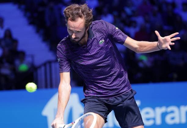 TENNIS - ATP, Tennis Herren Erste Bank Open VIENNA,AUSTRIA,23.OCT.25 - TENNIS - ATP World Tour, Erste Bank Open. Image shows Daniil Medvedev (RUS).  GEPAxpictures xWalterxLuger