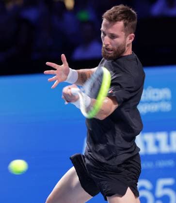 TENNIS - ATP, Tennis Herren Erste Bank Open VIENNA,AUSTRIA,23.OCT.25 - TENNIS - ATP World Tour, Erste Bank Open. Image shows Corentin Moutet (FRA).  GEPAxpictures xWalterxLuger