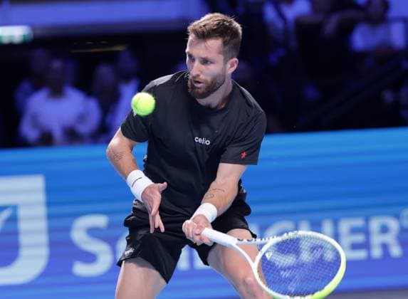 TENNIS - ATP, Tennis Herren Erste Bank Open VIENNA,AUSTRIA,23.OCT.25 - TENNIS - ATP World Tour, Erste Bank Open. Image shows Corentin Moutet (FRA).  GEPAxpictures xWalterxLuger