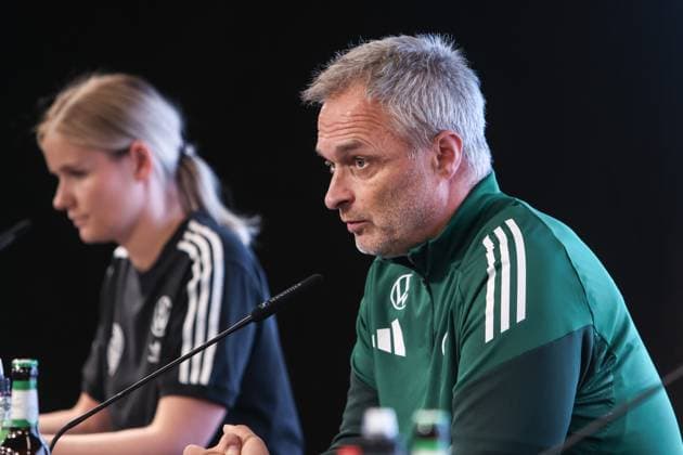 Football, Women, Nations League, National Team Germany, Press conference