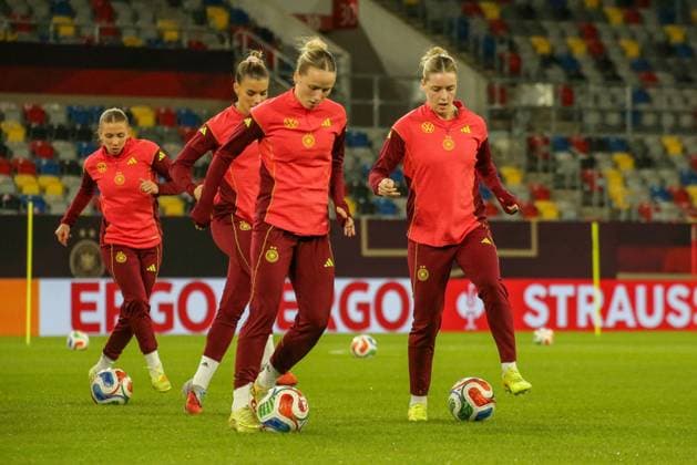 Football, Women, Nations League, National Team Germany, Training