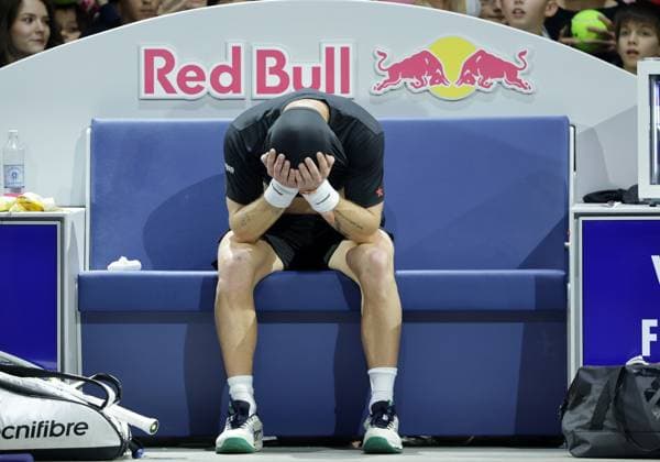 TENNIS - ATP, Tennis Herren Erste Bank Open VIENNA,AUSTRIA,23.OCT.25 - TENNIS - ATP World Tour, Erste Bank Open. Image shows Corentin Moutet (FRA).  GEPAxpictures xWalterxLuger