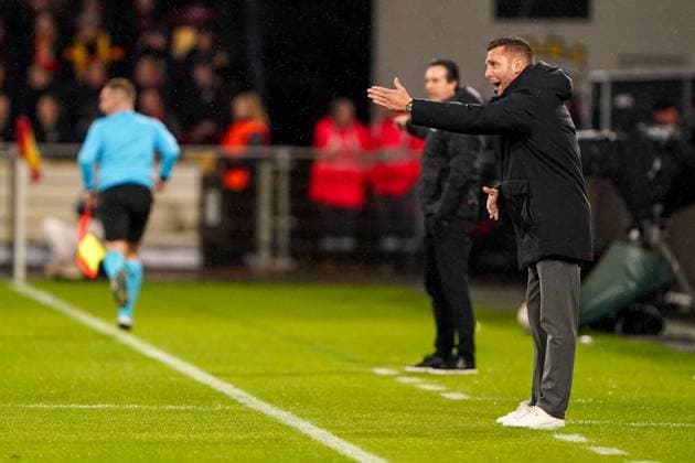 2025-10-23 Go Ahead Eagles v Aston Villa FC - UEFA Europa League 2025 26 League Phase MD3 DEVENTER, NETHERLANDS - OCTOBER 23: Head Coach Melvin Boel of Go Ahead Eagles shouts during the UEFA Europa League 2025 26 League Phase MD3 match between Go Ahead Eagles and Aston Villa FC at Adelaarshorst on October 23, 2025 in Deventer, Netherlands. Deventer Adelaarshorst Netherlands Content not available for redistribution in The Netherlands directly or indirectly through any third parties. Copyright: xAndrexWeeningx