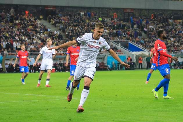 Football, EL, FCSB Bucharest - FC Bologna