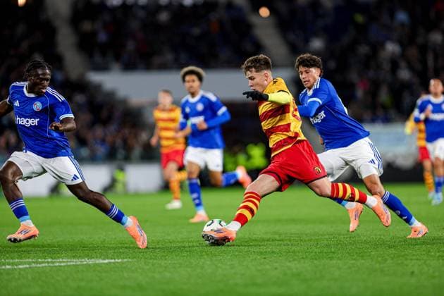 23.10.2025 STRASBOURG (FRANCE) PILKA NOZNA (FOOTBALL) UEFA CONFERENCE LEAGUE SEASON 2025 2026 - 2. KOLEJKA (GAME) RACING CLUB DE STRASBOURG ALSACE - JAGIELLONIA BIALYSTOK NZ OSKAR PIETUSZEWSKI FOTO KAMIL SWIRYDOWICZ CYFRASPORT NEWSPIX.PL --- newspix.pl 