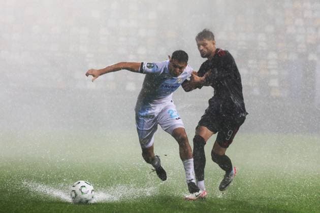 Football, ECL, HNK Rijeka - Sparta Prague
