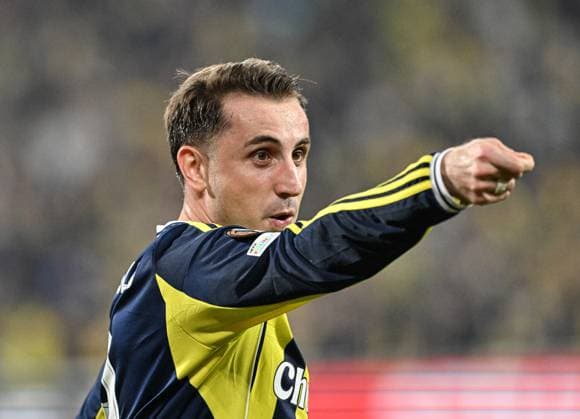 Fenerbahce v Stuttgart - UEFA Europa League ISTANBUL, TURKIYE - OCTOBER 23: Kerem Akturkoglu of Fenerbahce celebrates after a goal during the UEFA Europa League Week 3 football match between Fenerbahce and Stuttgart at Chobani Stadium in Istanbul, Turkiye, on October 23, 2025. Elif Ozturk Anadolu Istanbul Turkey. Editorial use only. Please get in touch for any other usage.  Copyright: x2025xAnadoluxElifxOzturkx
