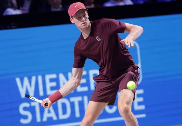TENNIS - ATP, Tennis Herren Erste Bank Open VIENNA,AUSTRIA,23.OCT.25 - TENNIS - ATP World Tour, Erste Bank Open. Image shows Jannik Sinner (ITA).  GEPAxpictures xWalterxLuger