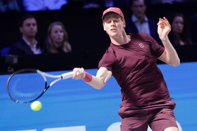 TENNIS - ATP, Tennis Herren Erste Bank Open VIENNA,AUSTRIA,23.OCT.25 - TENNIS - ATP World Tour, Erste Bank Open. Image shows Jannik Sinner (ITA).  GEPAxpictures xWalterxLuger