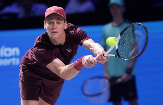 TENNIS - ATP, Tennis Herren Erste Bank Open VIENNA,AUSTRIA,23.OCT.25 - TENNIS - ATP World Tour, Erste Bank Open. Image shows Jannik Sinner (ITA).  GEPAxpictures xWalterxLuger