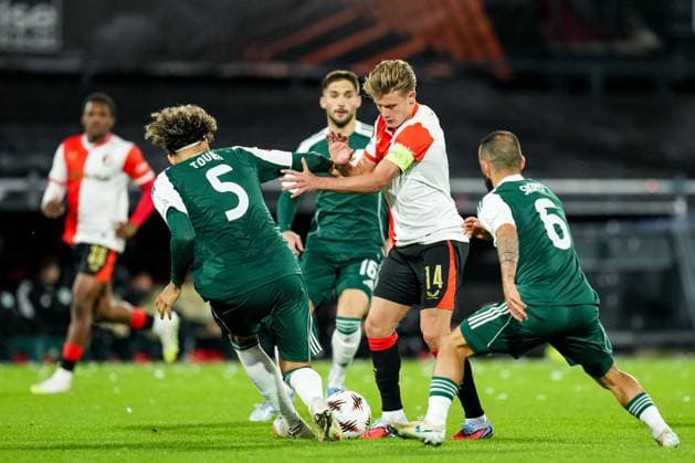 Football, EL, Feyenoord Rotterdam - Panathinaikos Athens
