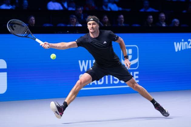 Alexander Zverev GER Tennis ERSTE BANK OPEN 2025 ATP 500 Stadthalle Vienna Austria 23 October 2025 Copyright: xJuergenxHasenkopfx