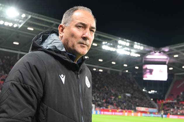 23 10 2025, xsltx, Football UEFA Conference League, FSV Mainz 05 HSK Zrinjski Mostar v l Coach Coach Igor Stimac HSK Zrinjski Mostar DFL DFB REGULATIONS PROHIBIT ANY USE OF PHOTOGRAPHS as IMAGE SEQUENCES and or QUASI VIDEO Mainz