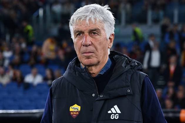 Dc Roma 23 10 2025 - Europa League Roma-Viktoria Plzen foto Domenico Cippitelli Image nella foto: Gianpiero Gasperini 