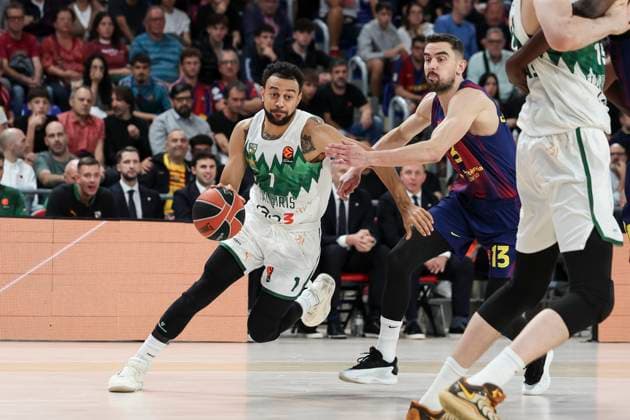 October 23, 2025, Barcelona, Barcelona, Spain: Nigel Williams-Goss of Zalgiris Kaunas in action during the Turkish Airlines Euroleague 2025 26 League Phase MD6 match played between FC Barcelona, Barca and Zalgiris Kaunas at Palau Blaugrana on October 23, 2025 in Barcelona, Spain. Barcelona Spain - ZUMAa181 20251023_zaa_a181_088 Copyright: xJavierxBorregox