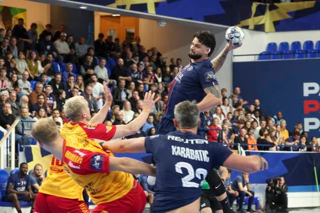 HANDBALL : Paris Saint Germain Vs Gog - Ligue des Champions - 23 10 2025 Elohim Prandi (Paris Saint Germain) ParisFrance  Copyright: xMichaelxBaucherx