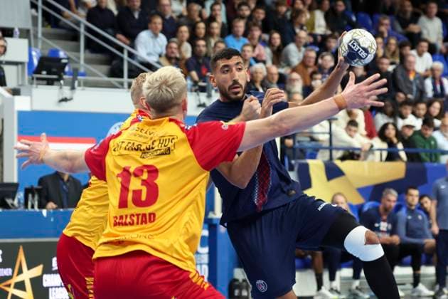 HANDBALL : Paris Saint Germain Vs Gog - Ligue des Champions - 23 10 2025 Yahia Omar (Paris Saint Germain) ParisFrance  Copyright: xMichaelxBaucherx