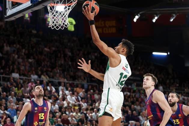 October 23, 2025, Barcelona, Barcelona, Spain: Maodo Lo of Zalgiris Kaunas in action during the Turkish Airlines Euroleague 2025 26 League Phase MD6 match played between FC Barcelona, Barca and Zalgiris Kaunas at Palau Blaugrana on October 23, 2025 in Barcelona, Spain. Barcelona Spain - ZUMAa181 20251023_zaa_a181_095 Copyright: xJavierxBorregox