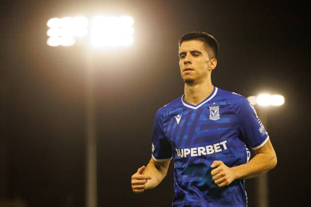 Joao Moutinho seen during UEFA Conference League league phase game between team of Lincoln Red Imps and Lech Poznan (Maciej Rogowski Ball Raw Images) Gibraltar Europa Sports Comples Gibraltar Copyright: xMaciejxRogowskix maciejrogowski_lincolnlech25_26-41
